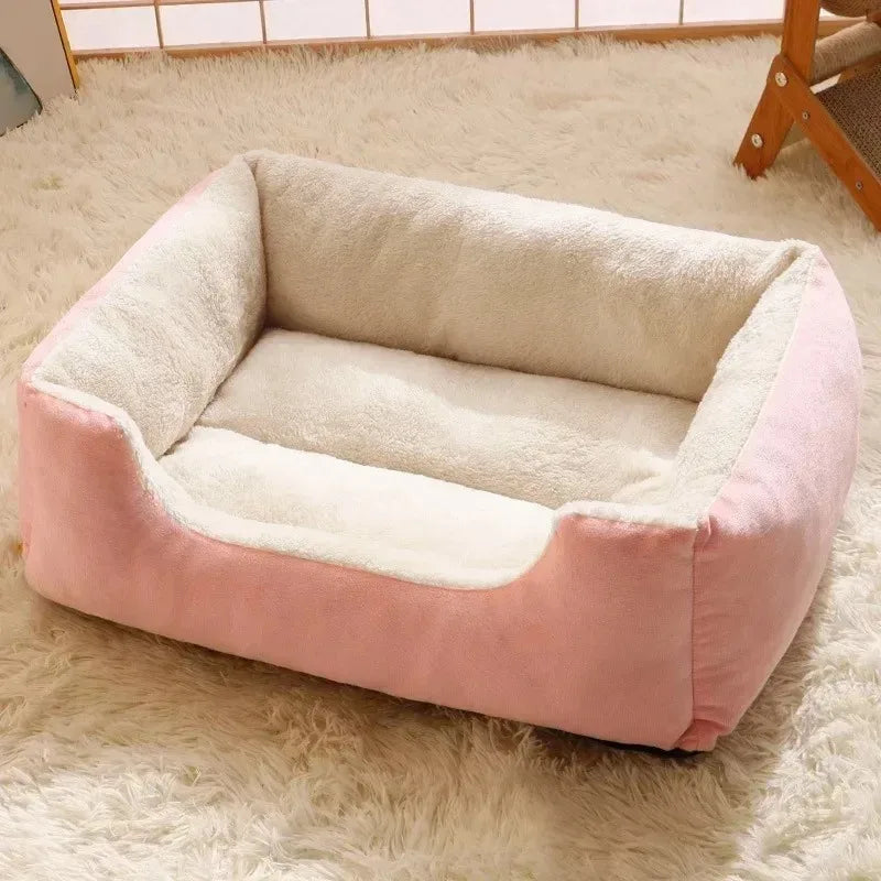 Coussin-Lit en Peluche pour Chat