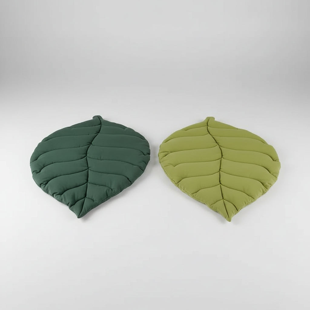 Tapis Lit pour Chat Feuille