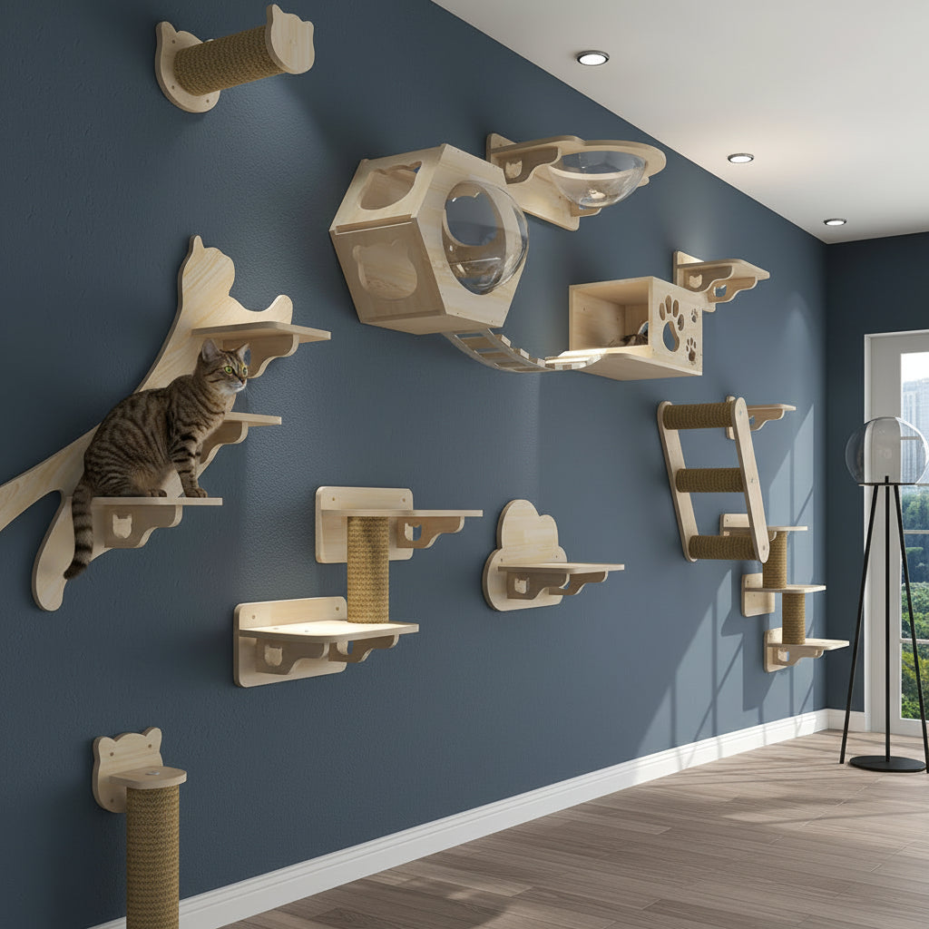 Arbre à Chat mural -STAIRS