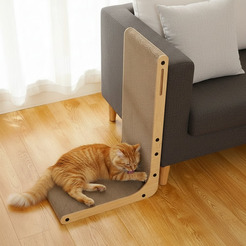 Griffoir pour chat en carton double couche