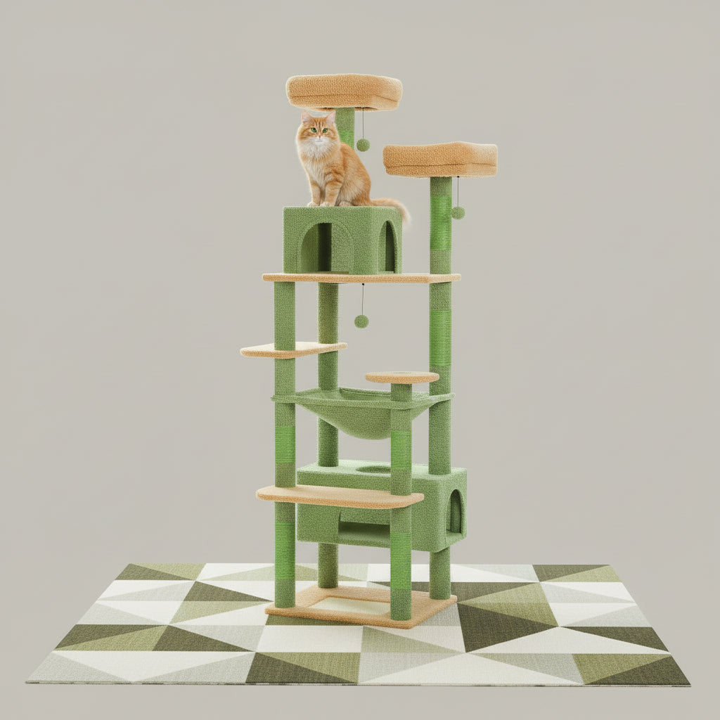 Arbre à Chat XXL -GREEN TOWER