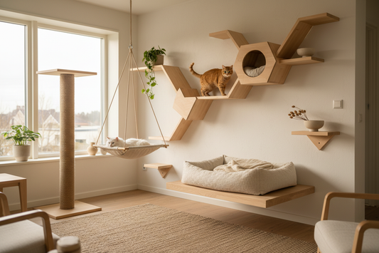 Aménager un espace parfait pour un chat d’intérieur (Guide complet)