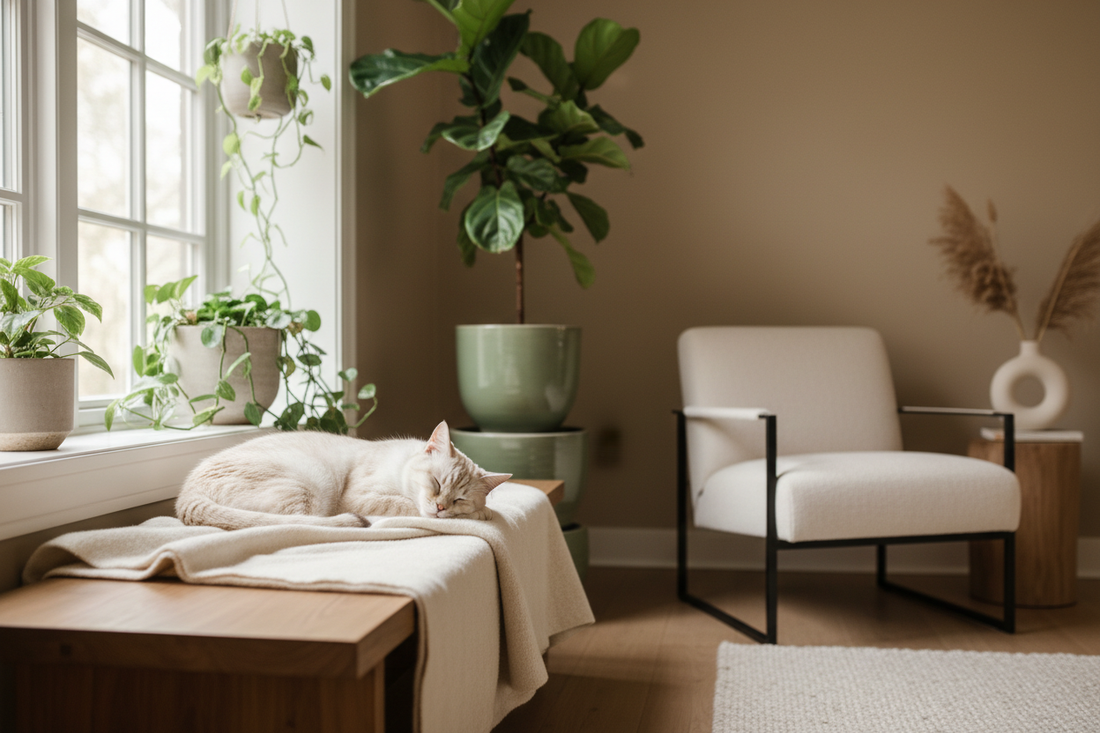 🐱 Comment réduire le stress chez un chat d’intérieur ?