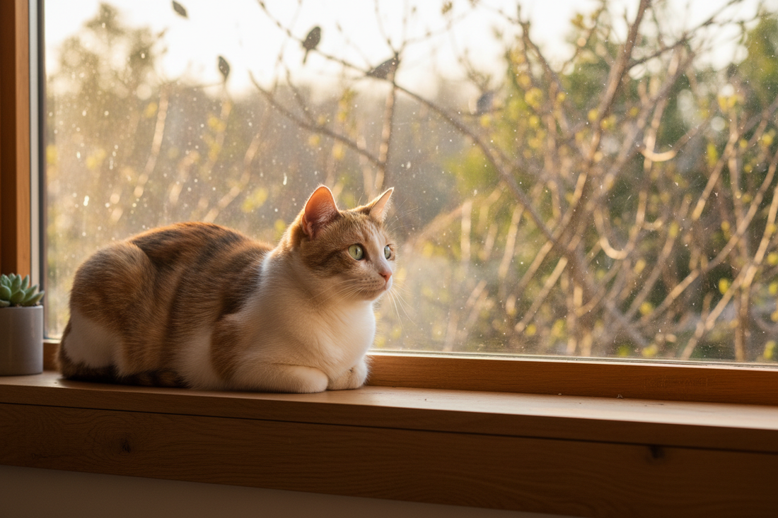 🐱 Pourquoi les chats adorent regarder par la fenêtre ?