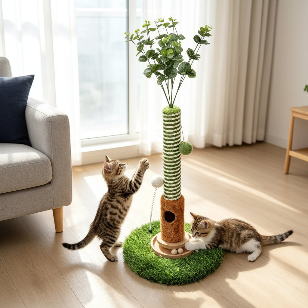 Griffoir pour Chat design Cocotier