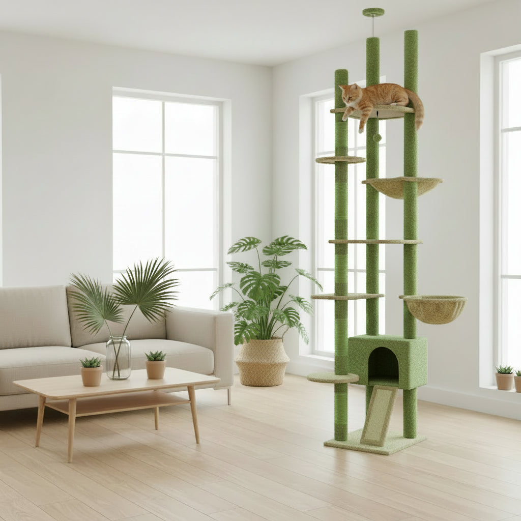Arbre à Chat en bois -PALM TREE
