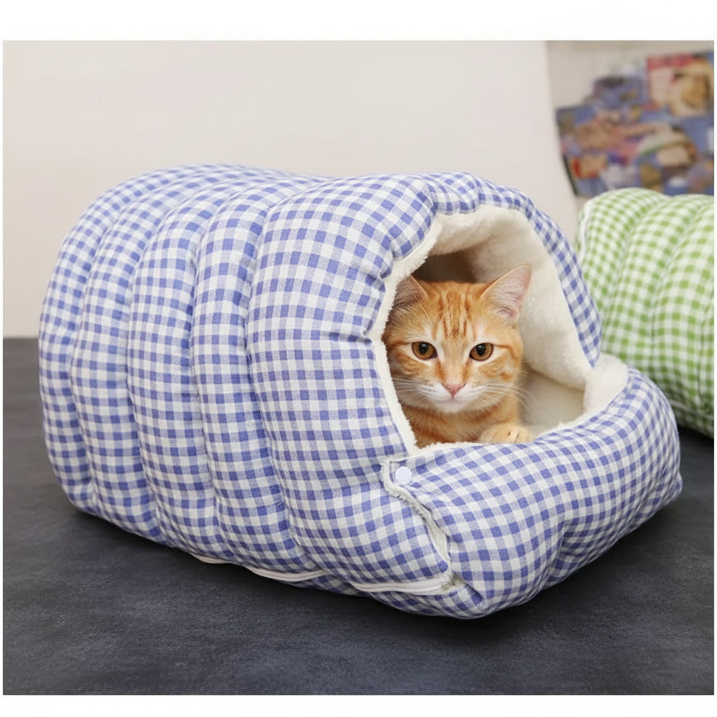 Lit pour Chat | Nid Semi-Fermé