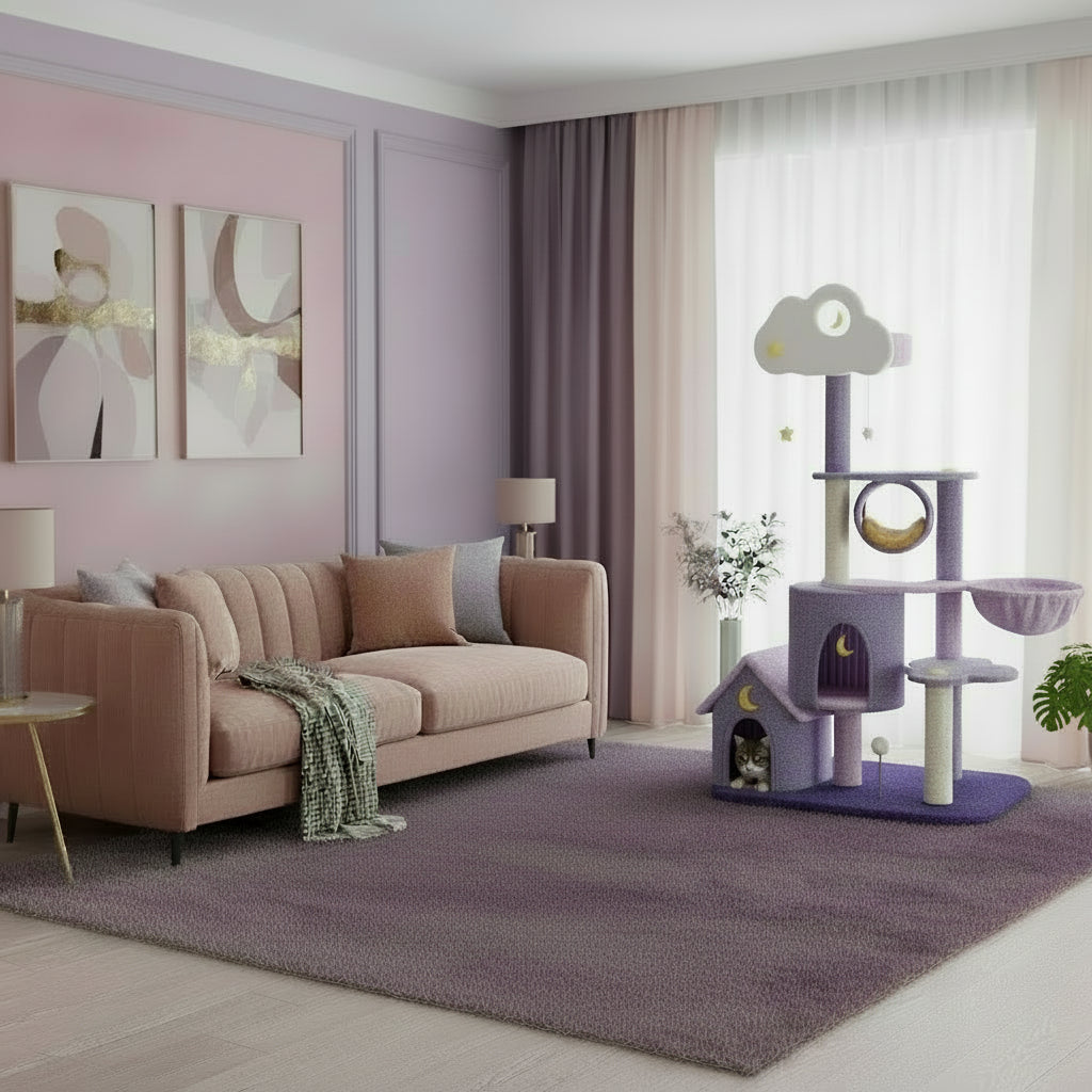 Arbre à Chat Design -PURPLEMIND