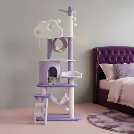 Arbre à Chat Design -PURPLEMIND