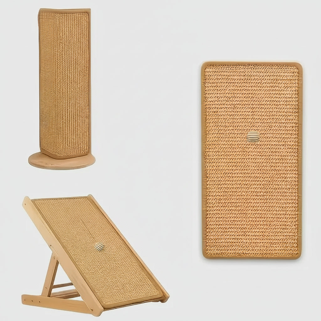 Griffoir pour chat sur pied en sisal – Protège canapé & meubles