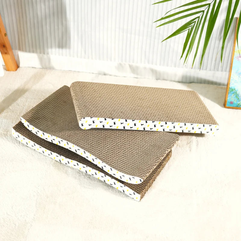 Griffoir pour chat en carton ondulé double couche – Plusieurs formes