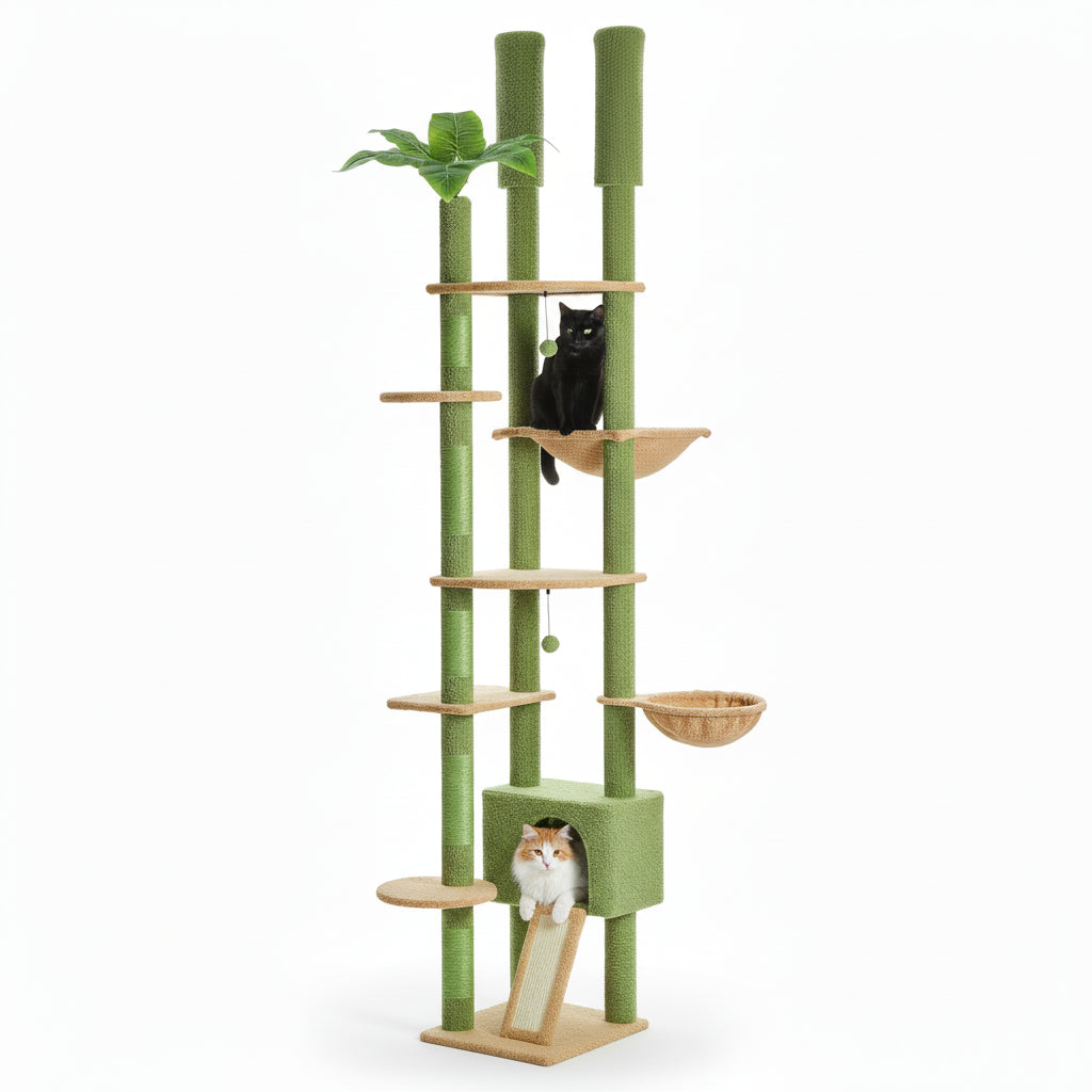 Arbre à Chat en bois -PALM TREE