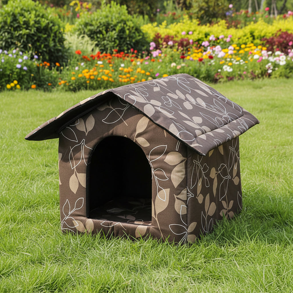 Niche Extérieure Imperméable pour Chat | Maison Pliable
