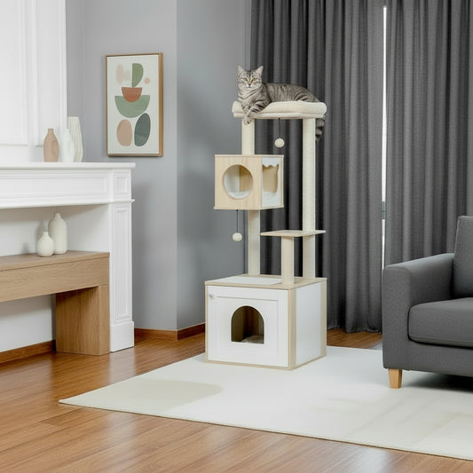 Arbre à Chat en bois -TOWER 2