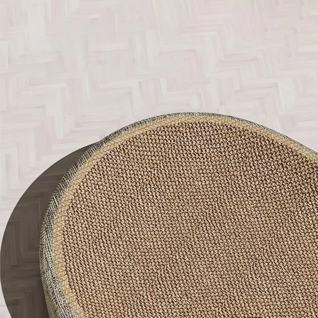 Griffoir pour chat ovale 2-en-1 sisal tressé