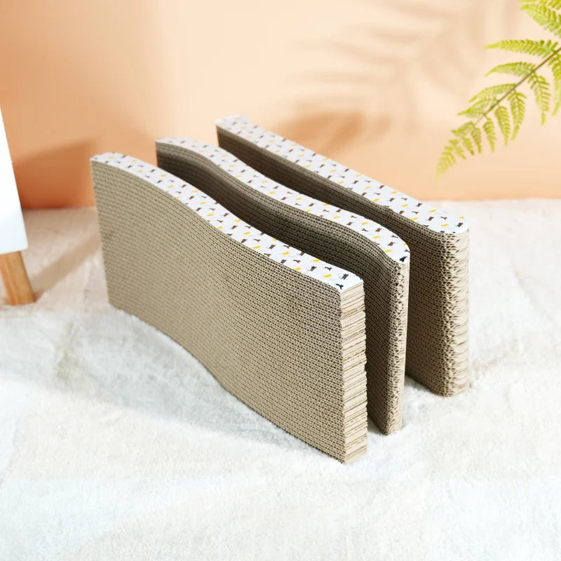 Griffoir pour chat en carton ondulé double couche – Plusieurs formes