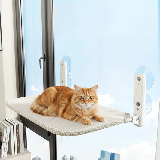 Hamac fenêtre pour chat pliable & lavable