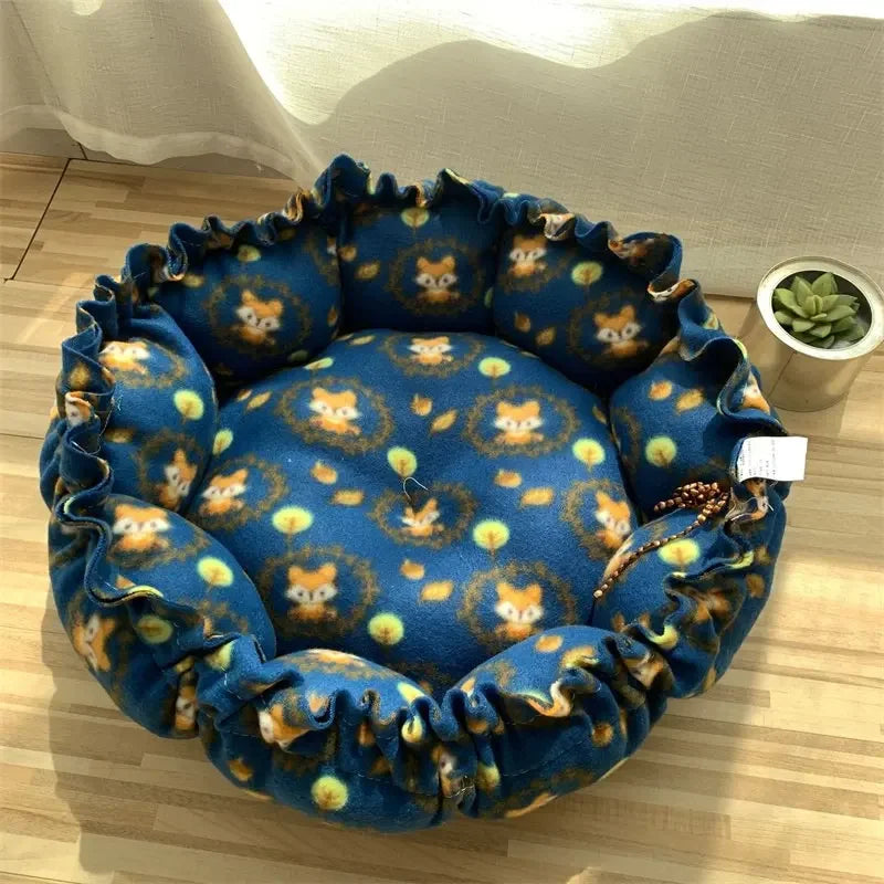Panier Cordon Coulissant pour Chat | Coussin 2-en-1