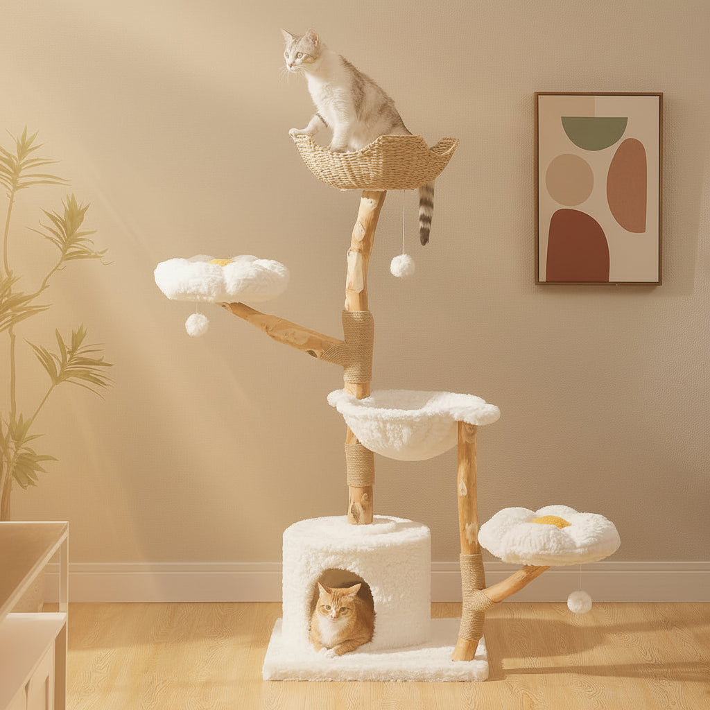 Arbre à Chat Design -CLASSY WOOD