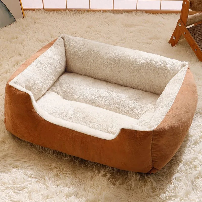 Coussin-Lit en Peluche pour Chat