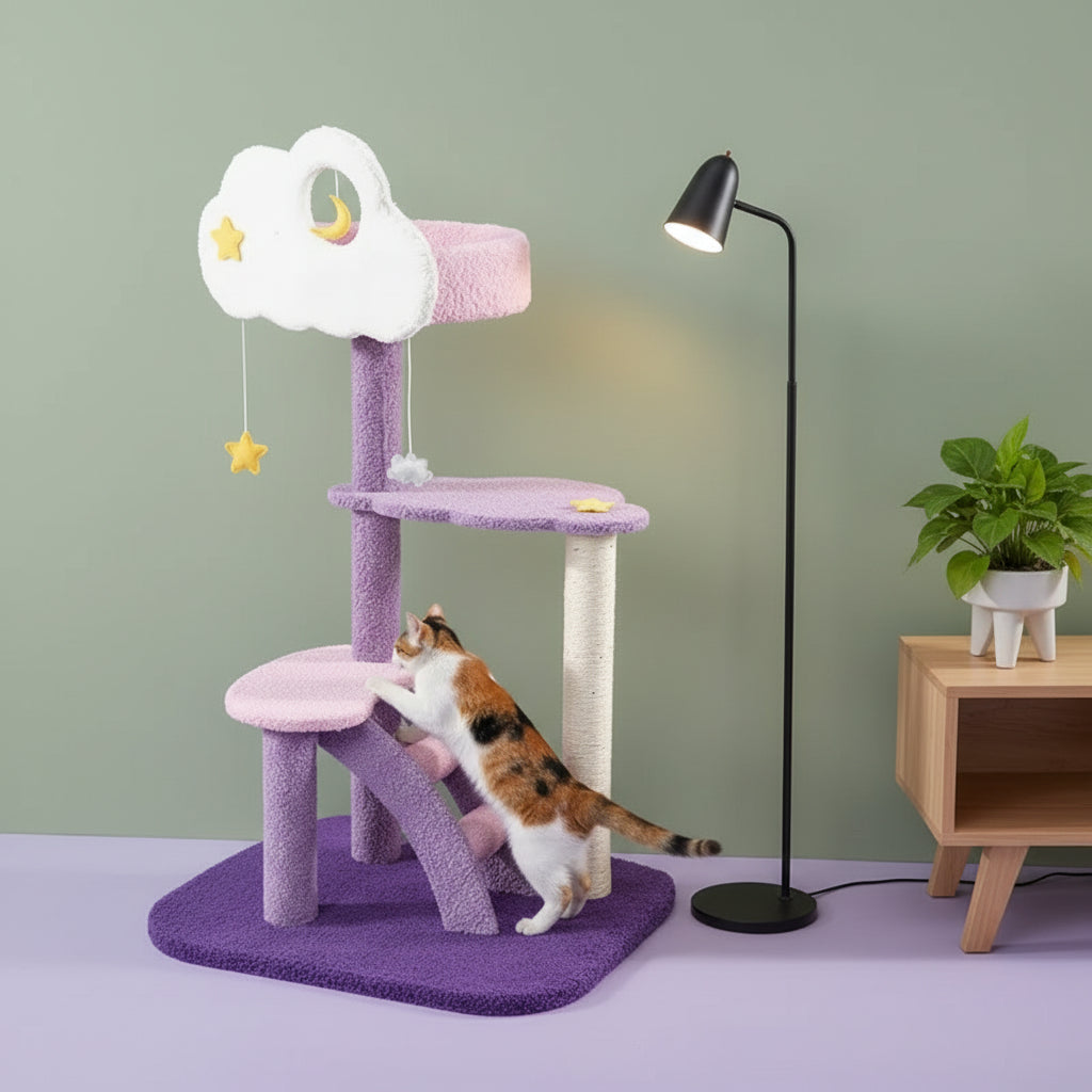 Arbre à Chat Design -PURPLEMIND
