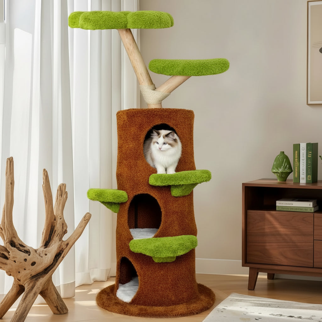 Arbre à Chat en bois -TREE