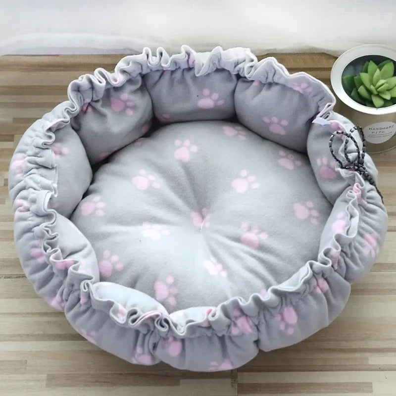 Panier Cordon Coulissant pour Chat | Coussin 2-en-1