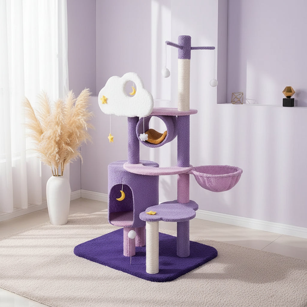 Arbre à Chat Design -PURPLEMIND