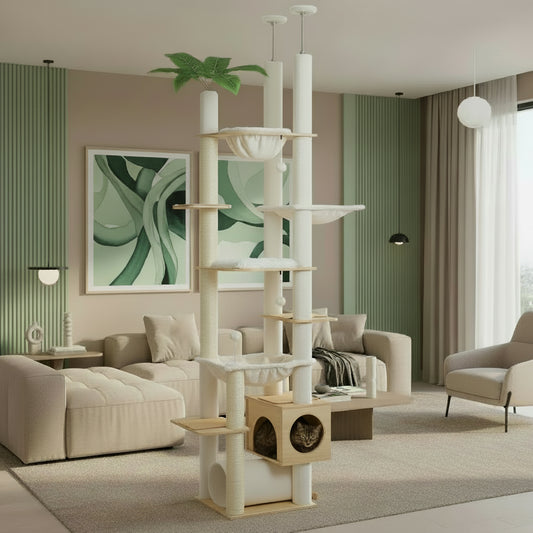 Arbre à Chat en bois -PALM TREE