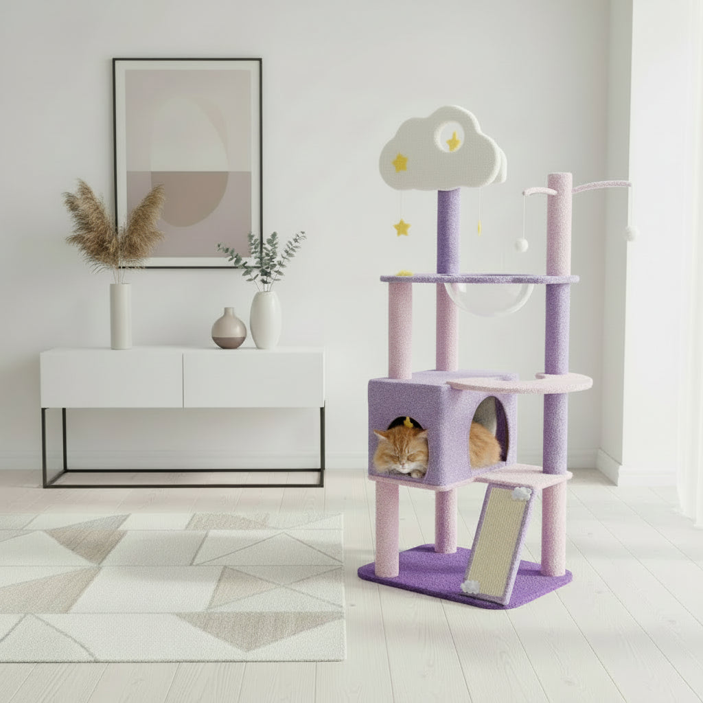 Arbre à Chat Design -PURPLEMIND