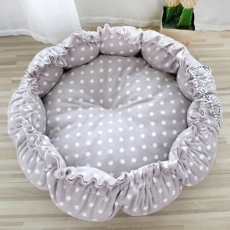 Panier Cordon Coulissant pour Chat | Coussin 2-en-1