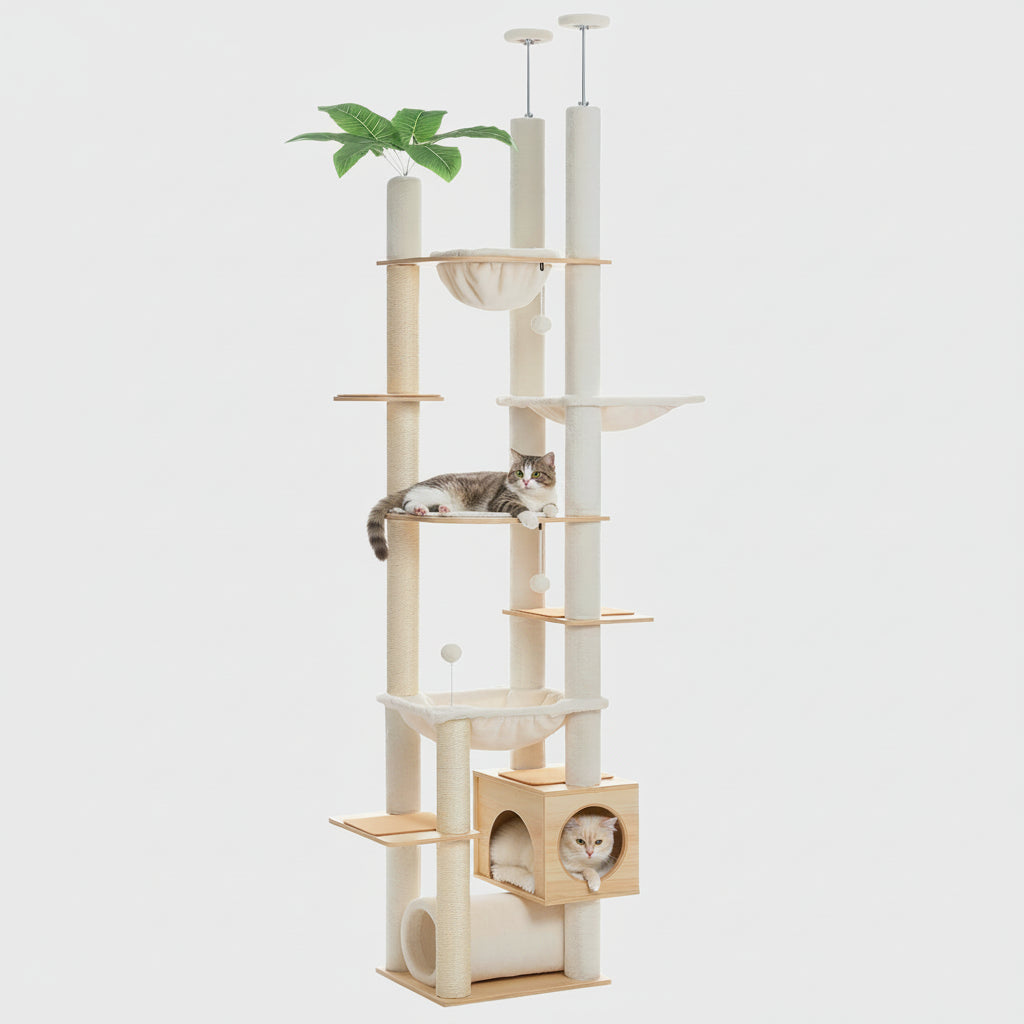 Arbre à Chat en bois -PALM TREE