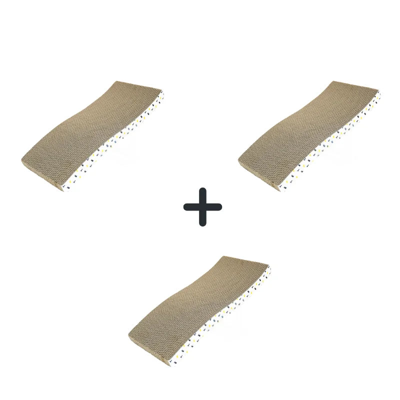 Griffoir pour chat en carton ondulé double couche – Plusieurs formes
