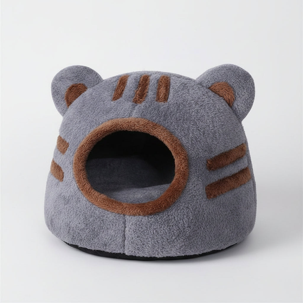 Lit pour Chat Grotte Forme Ours – Nid Cosy