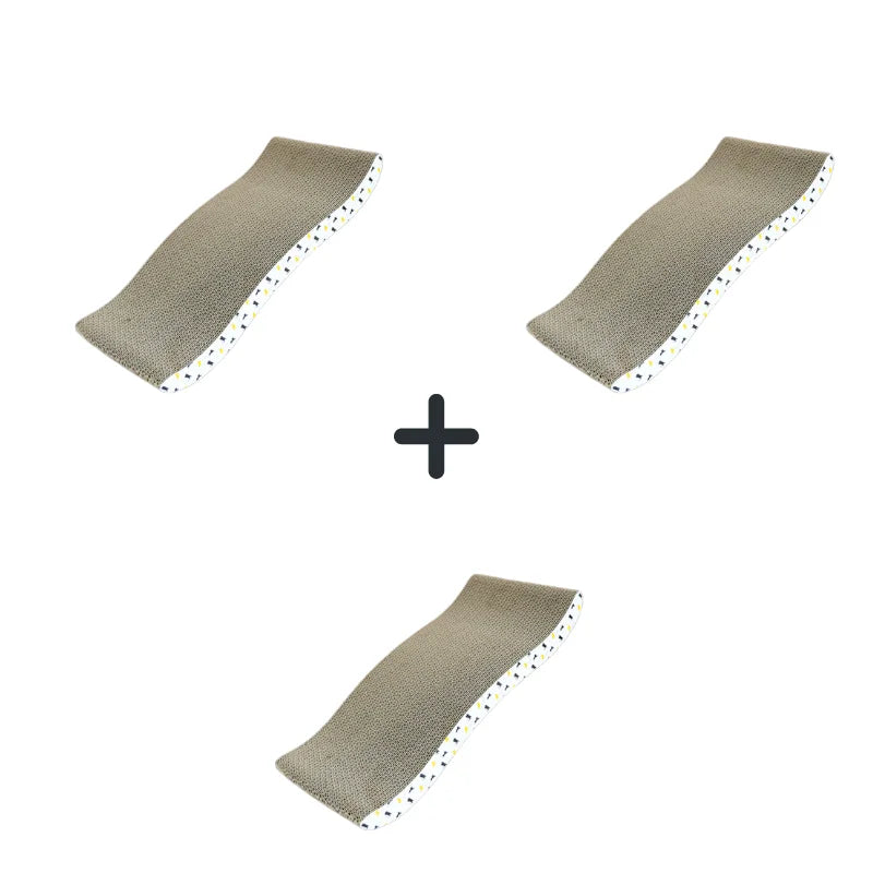 Griffoir pour chat en carton ondulé double couche – Plusieurs formes
