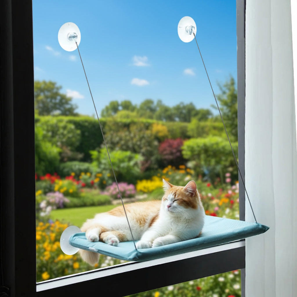 Hamac pour chat suspendu – Siège fenêtre confortable