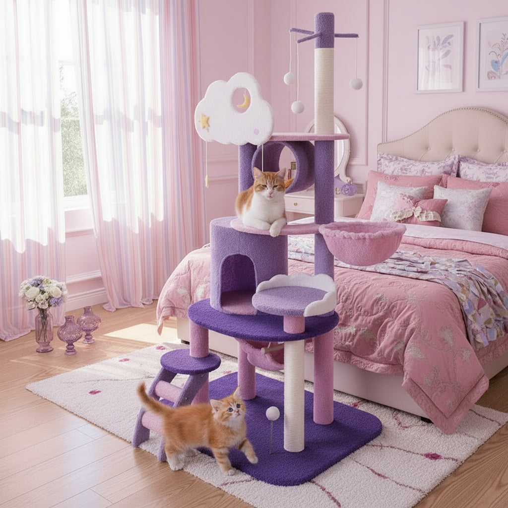 Arbre à Chat Design -PURPLEMIND