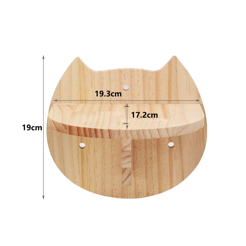 Arbre à Chat Mural en Bois -WALK