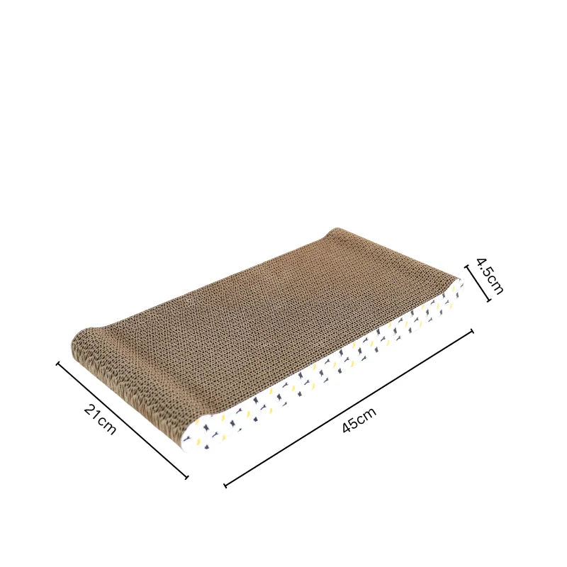 Griffoir pour chat en carton ondulé double couche – Plusieurs formes