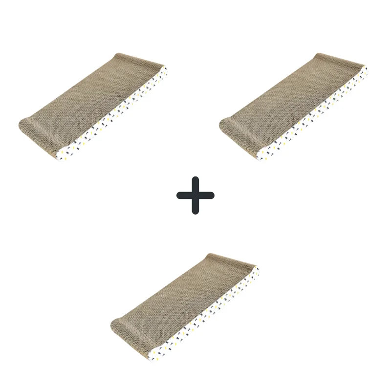 Griffoir pour chat en carton ondulé double couche – Plusieurs formes