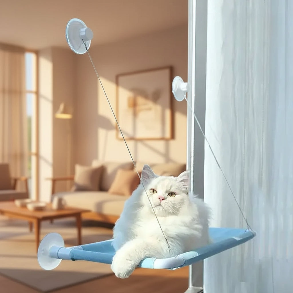 Hamac pour chat suspendu – Siège fenêtre confortable
