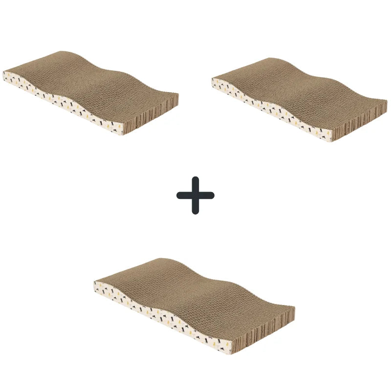 Griffoir pour chat en carton ondulé double couche – Plusieurs formes