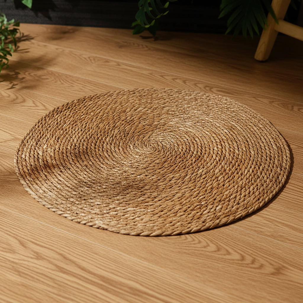 Griffoir pour chat en rotin naturel – Tapis à griffer